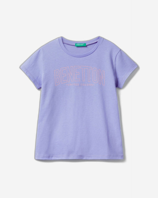 100% cotton t-shirt with logo