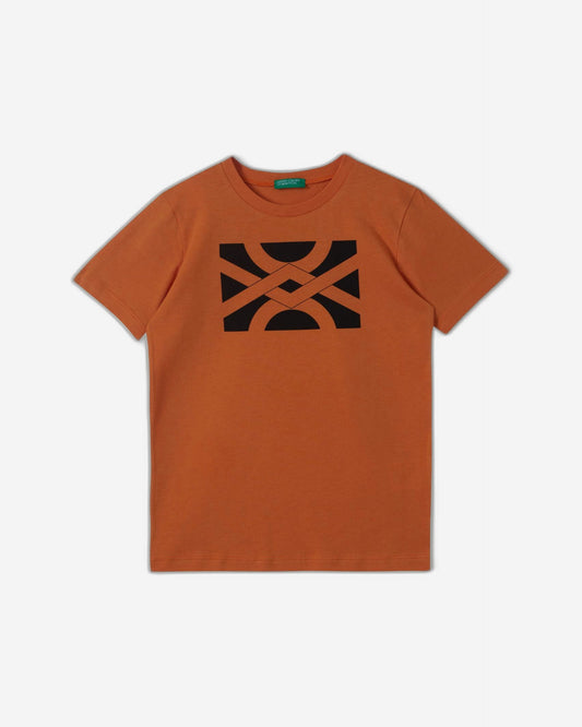 100% cotton t-shirt with logo