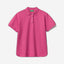 Polo in stretch organic cotton