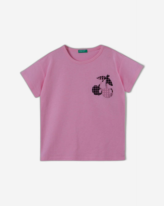 Boxy fit t-shirt with applique