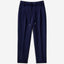 Yarn dyed trousers with drawstring