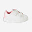 Low-top lace-up sneakers with straps