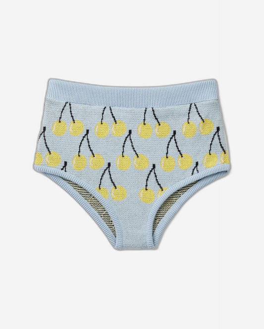 Culottes with fruit pattern