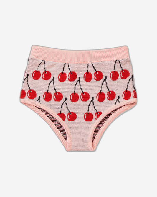 Culottes with fruit pattern