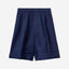 100% linen bermudas with cuffs