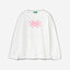 Long sleeve 100% cotton t-shirt