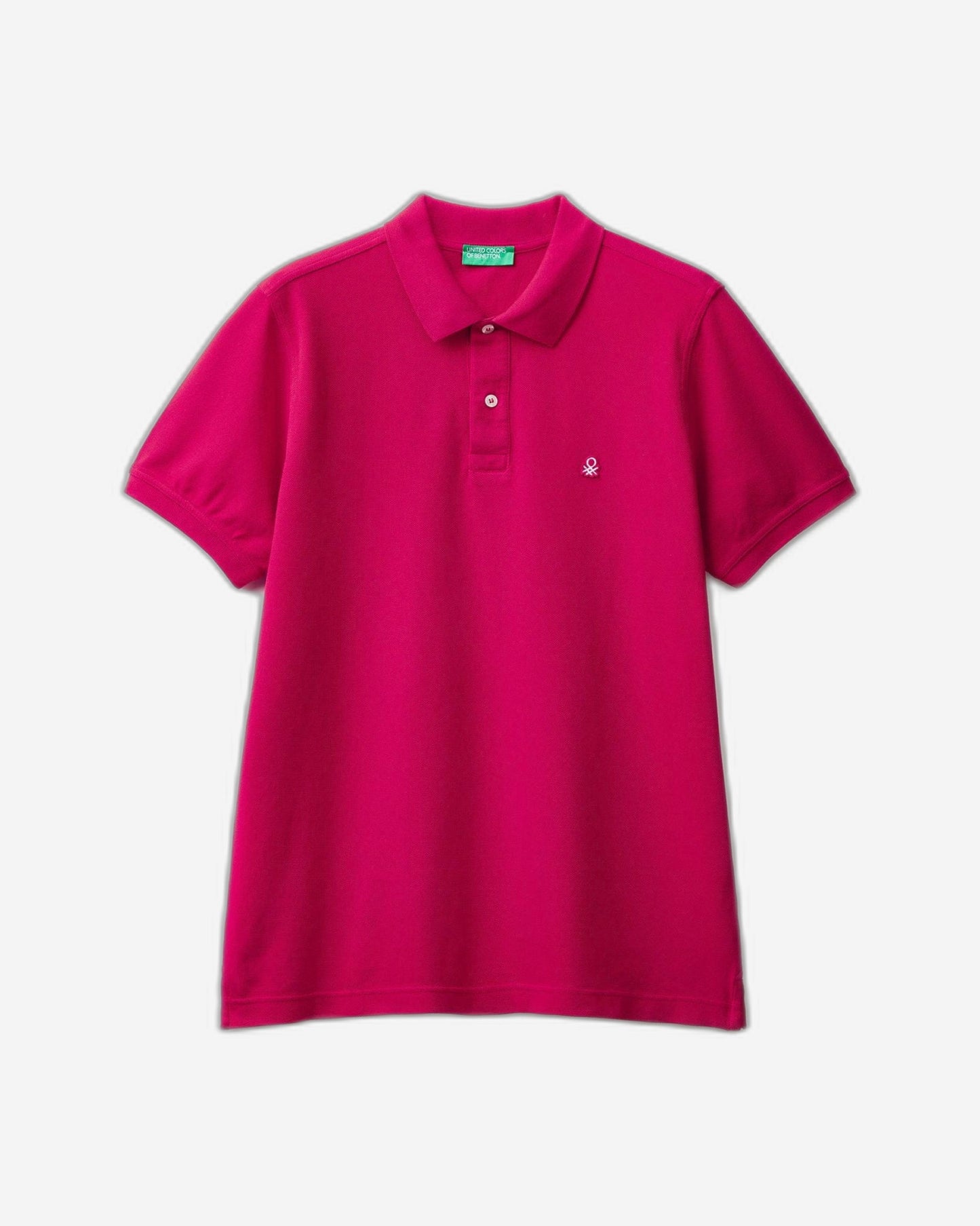 Short sleeve polo in 100% cotton
