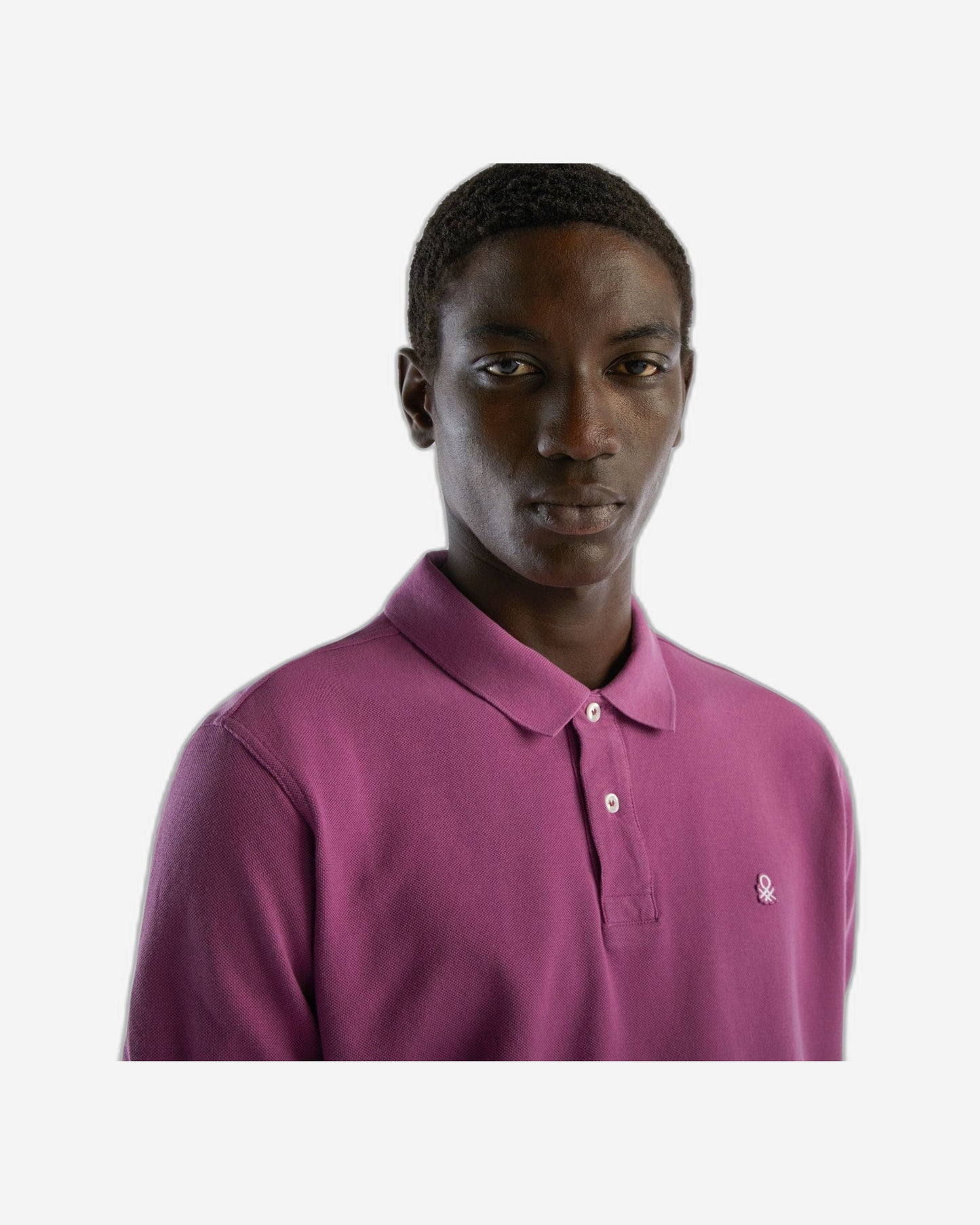 Short sleeve polo in 100% cotton