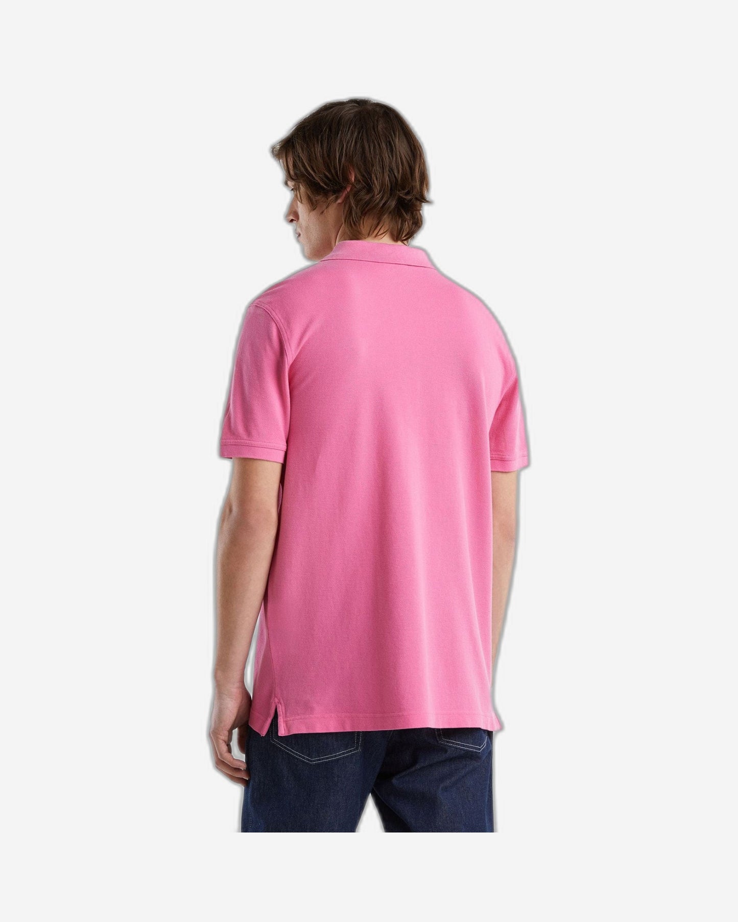 Short sleeve polo in 100% cotton