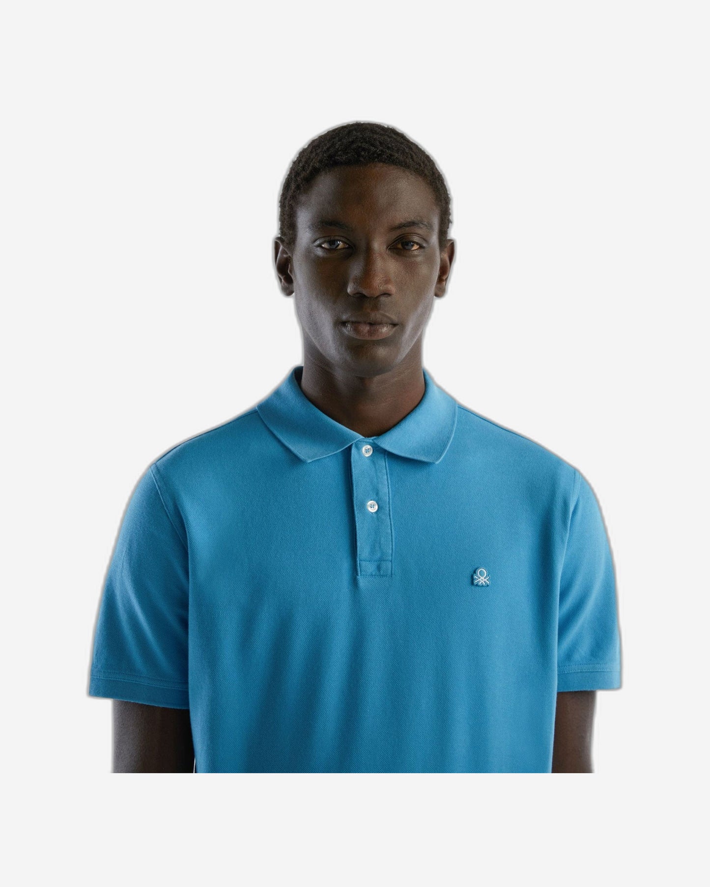Short sleeve polo in 100% cotton