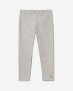 Stretch cotton leggings