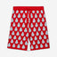 Bermudas with fruit pattern