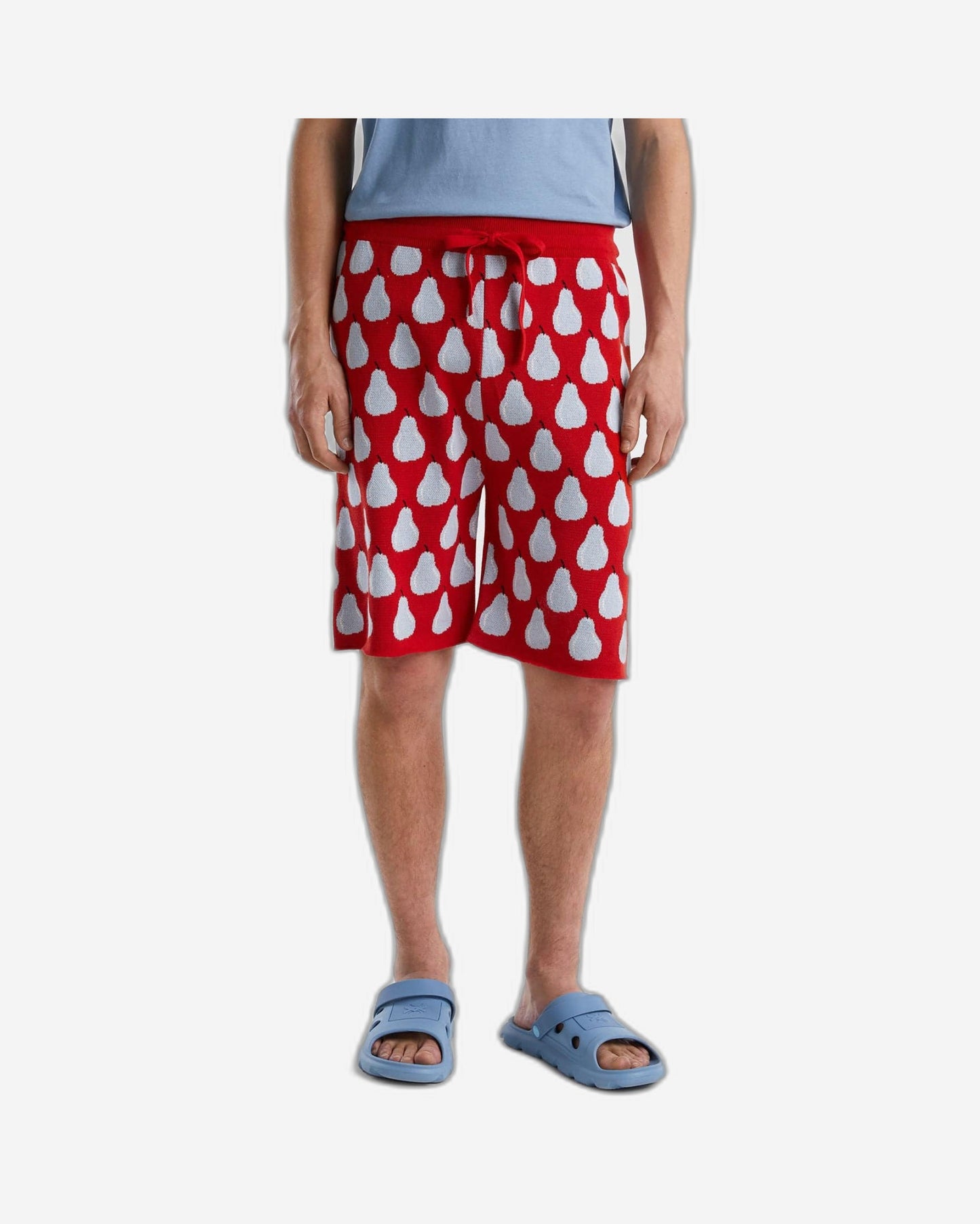 Bermudas with fruit pattern