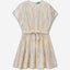 Patterned dress in sustainable viscose