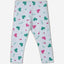 Patterned stretch cotton leggings
