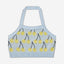 Crop top with fruit pattern