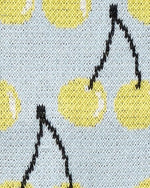 Crop top with fruit pattern