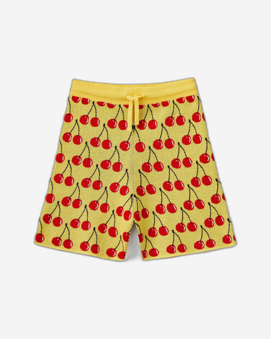 Bermudas with fruit pattern