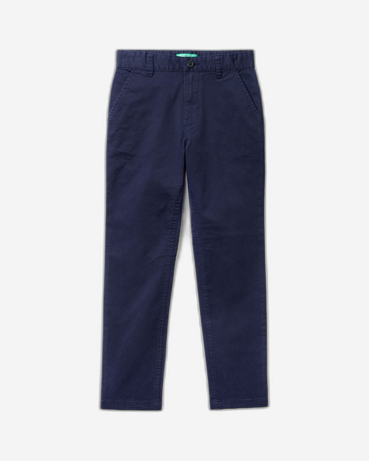 Slim fit chinos in stretch cotton