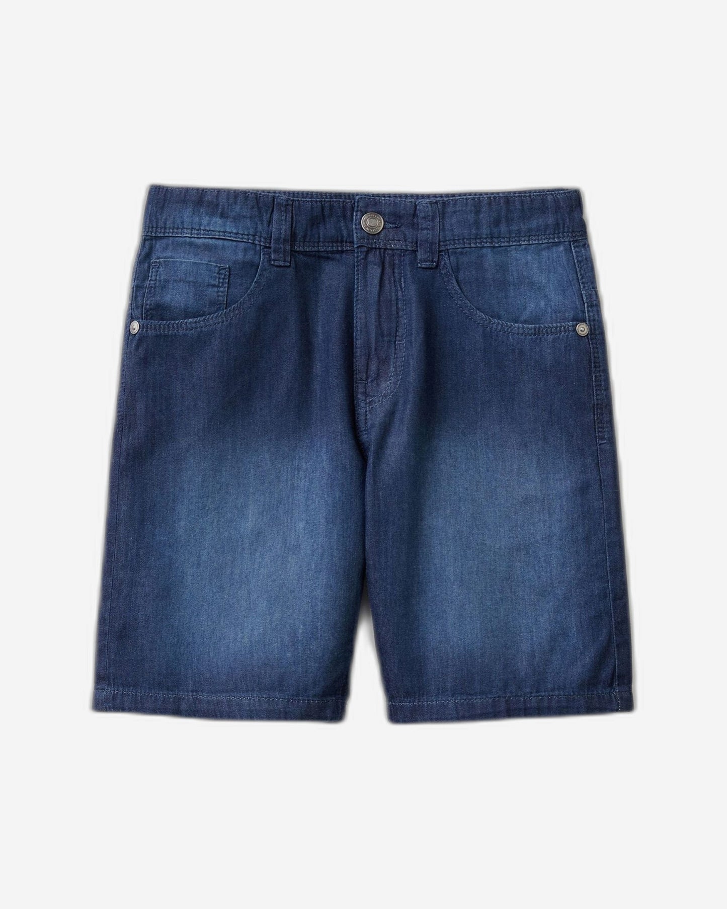 Denim look bermudas