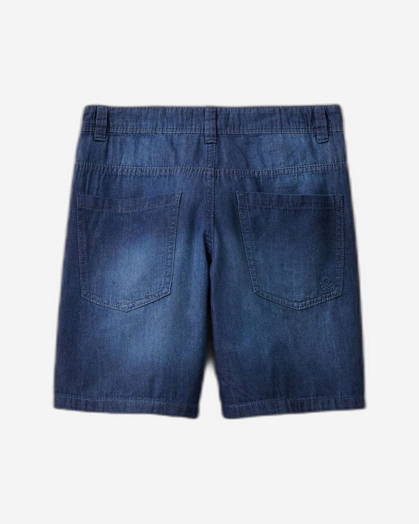 Denim look bermudas