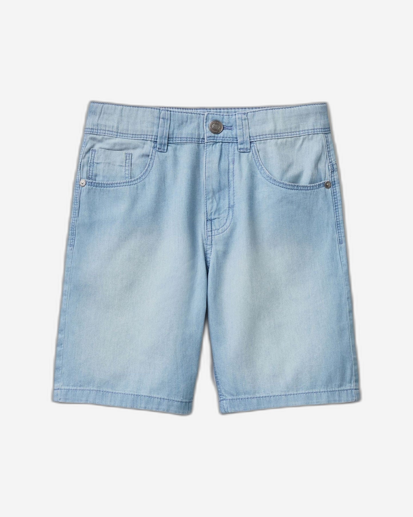 Denim look bermudas