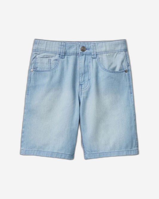 Denim look bermudas