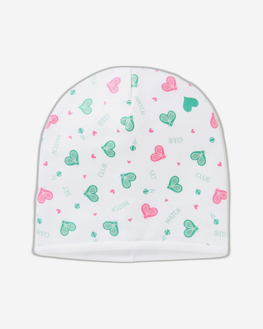 Cap in stretch cotton