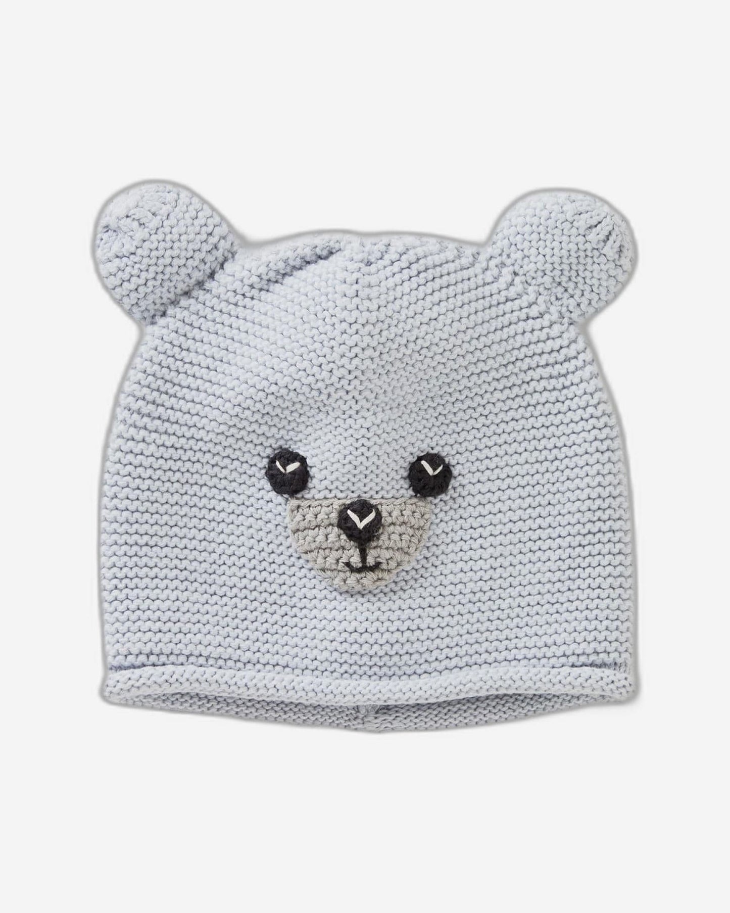 Tricot hat with applique