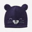 Tricot hat with applique