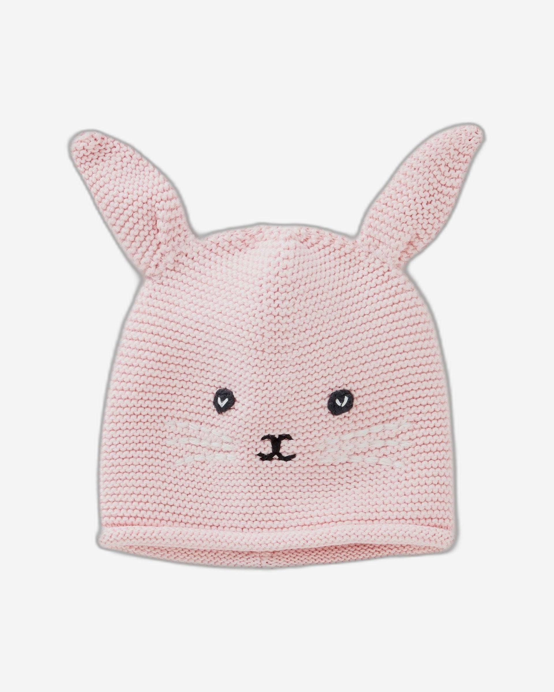 Tricot hat with applique