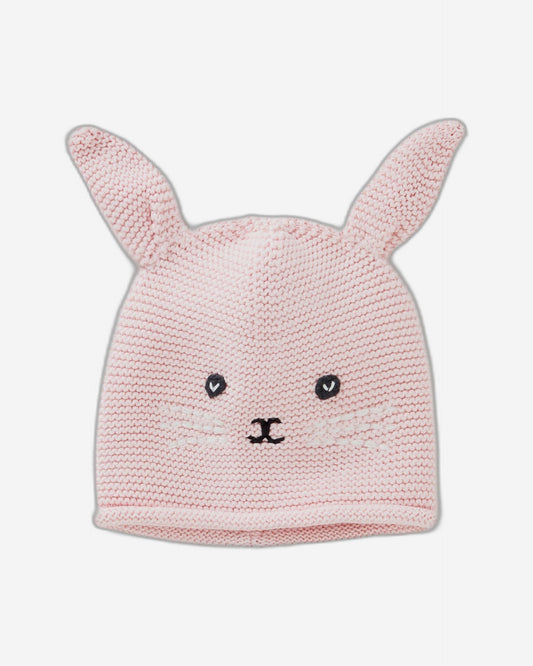 Tricot hat with applique