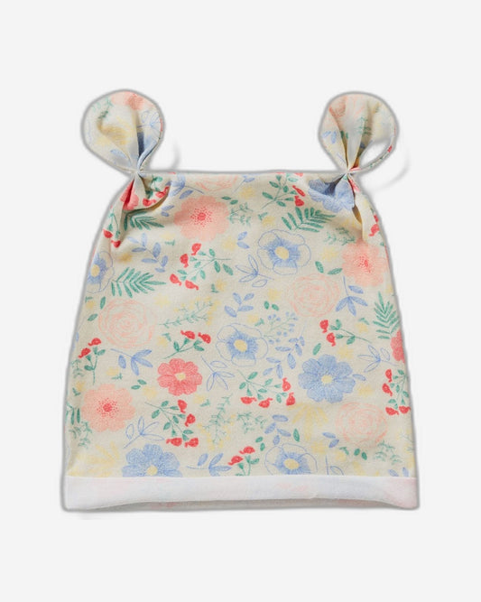 Printed cap in 100% cotton