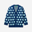 Cardigan with fruit pattern
