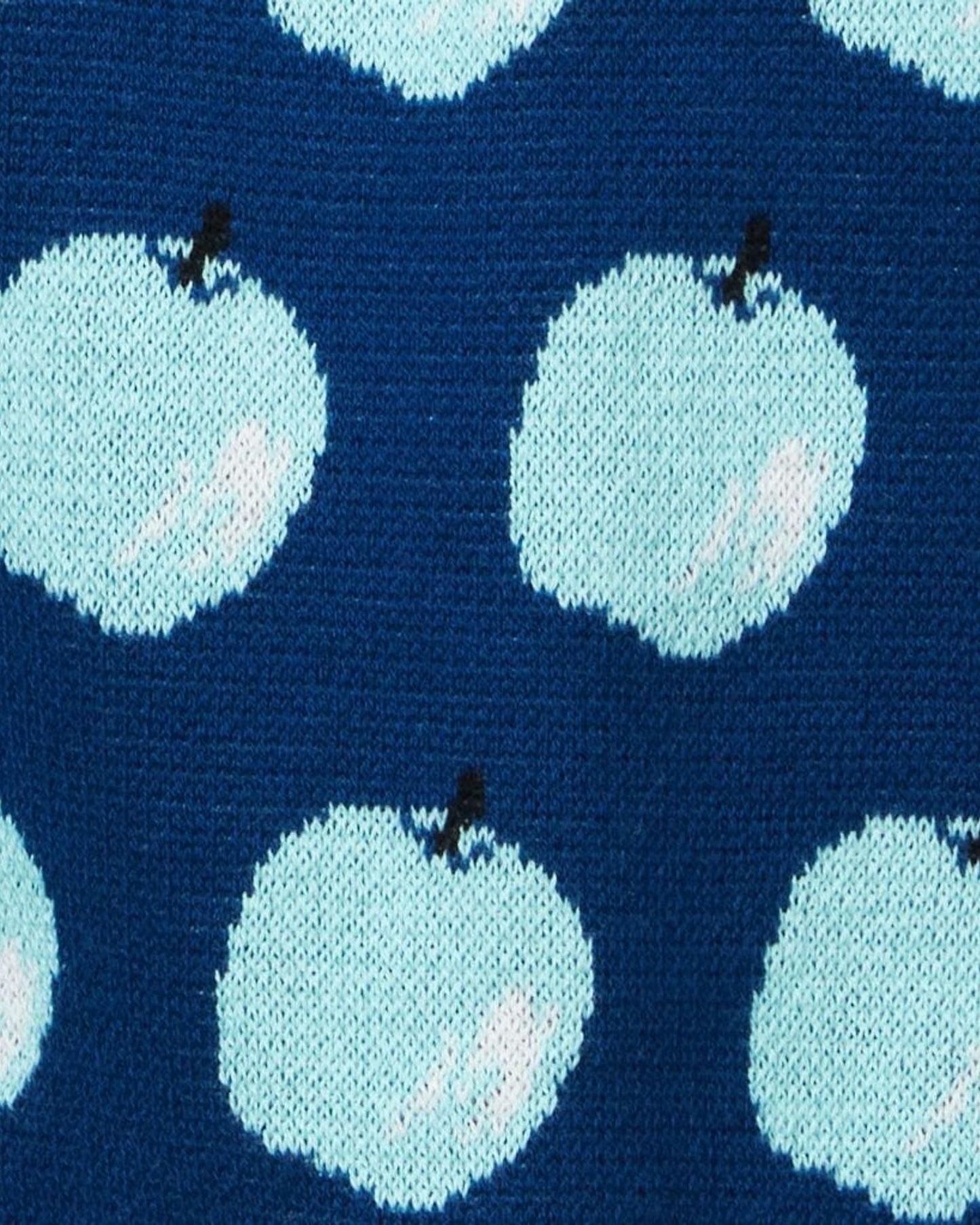 Cardigan with fruit pattern