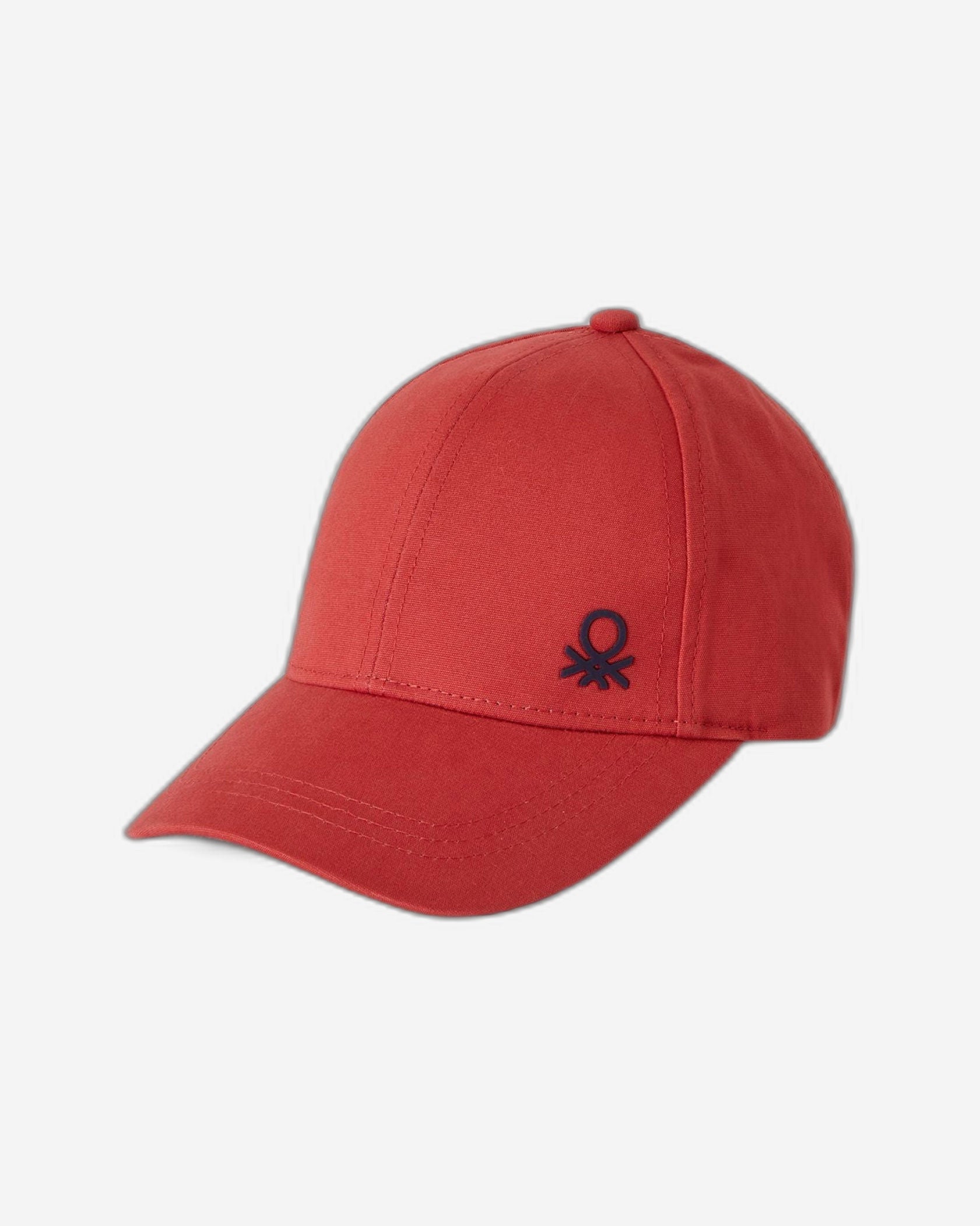 Cotton hat with brim