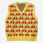 Vest with fruit pattern