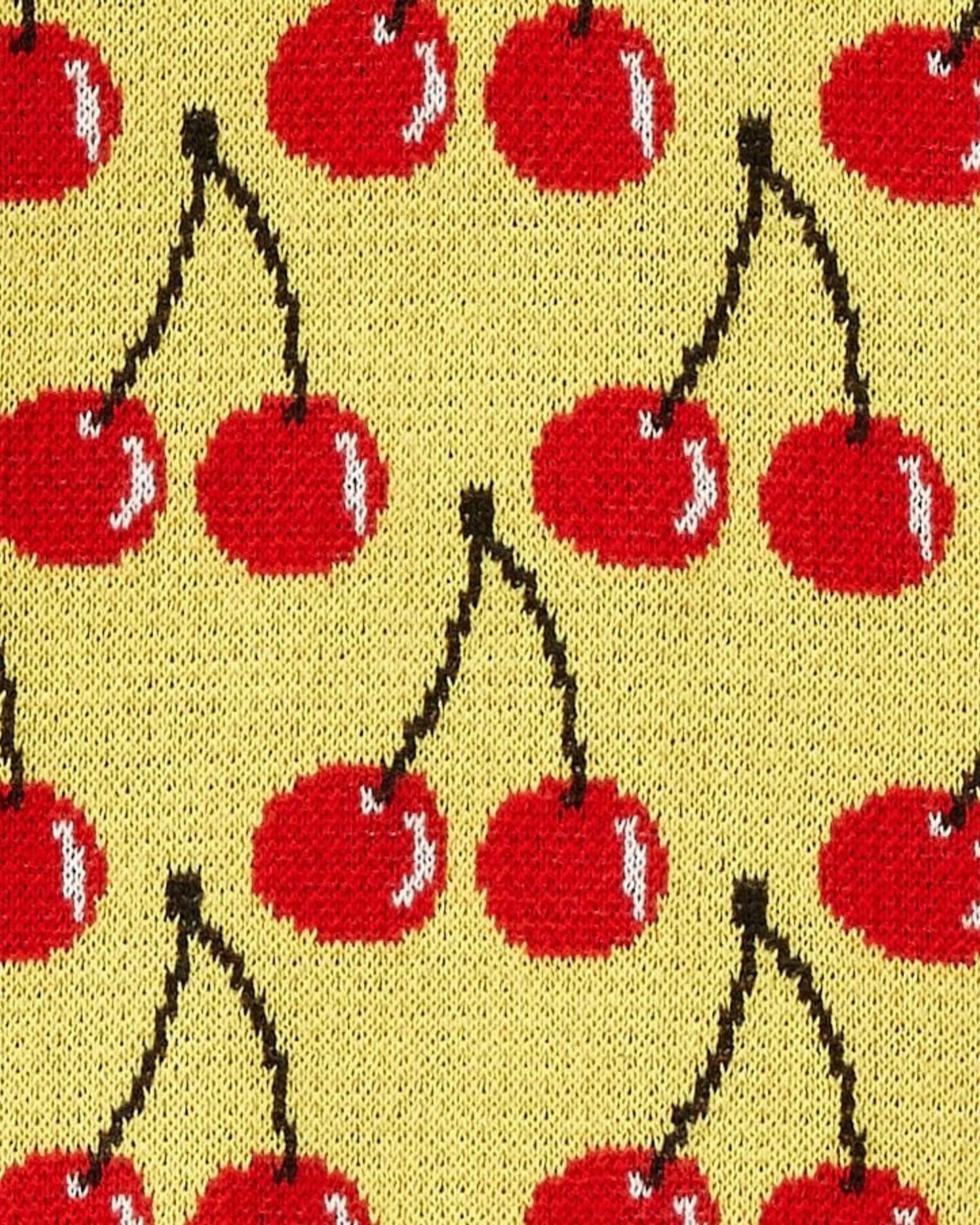 Vest with fruit pattern