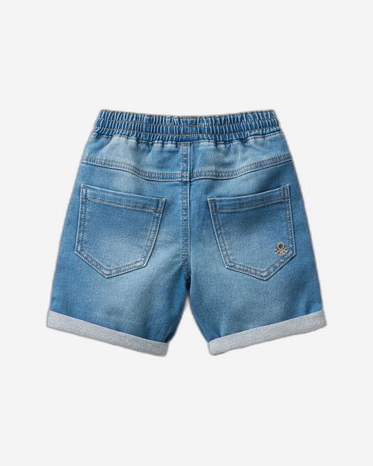 Shorts in stretch denim