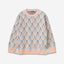 Sweater with fruit pattern
