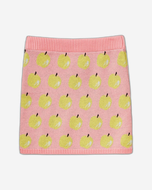 Mini skirt with pattern