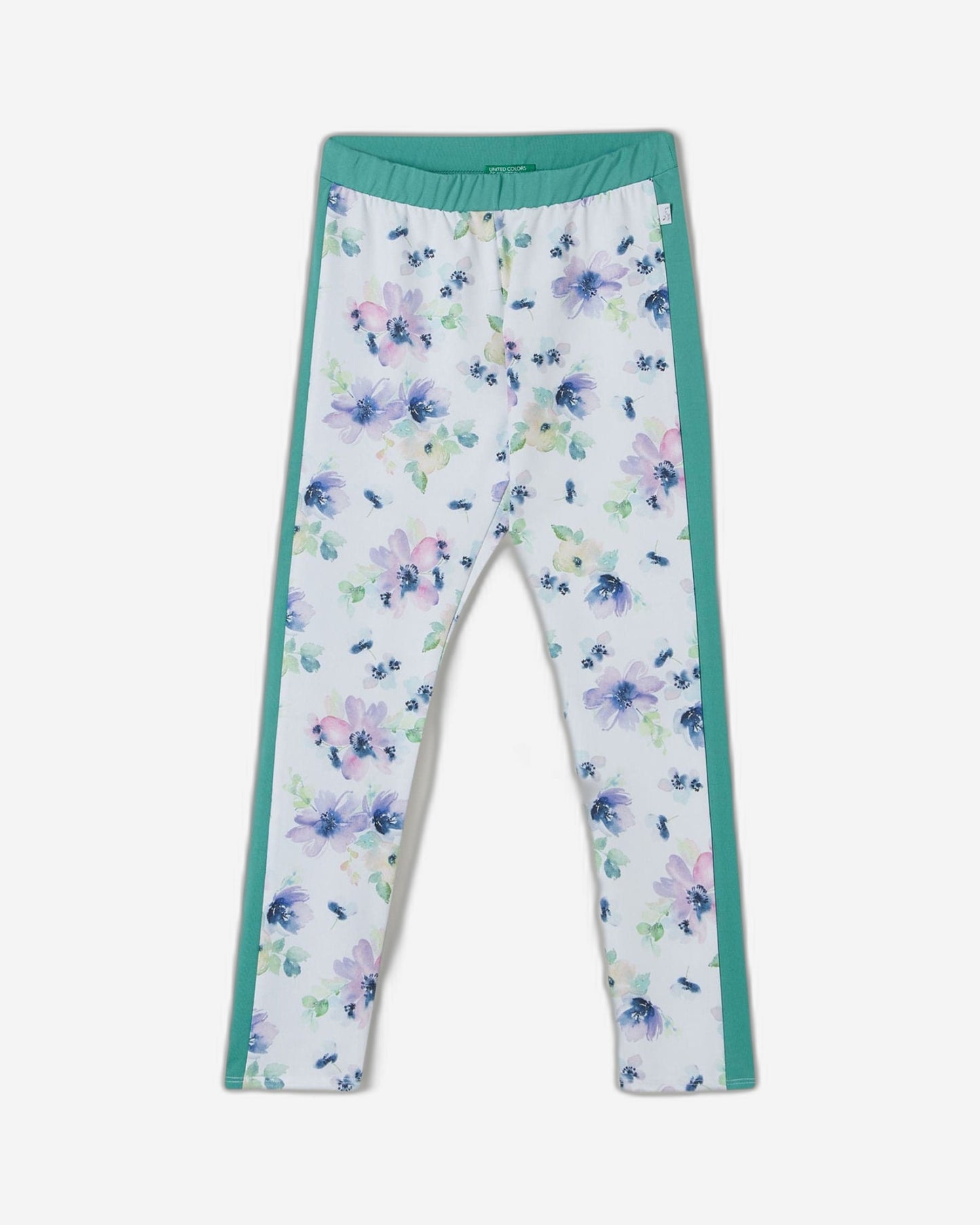 Leggings with floral print