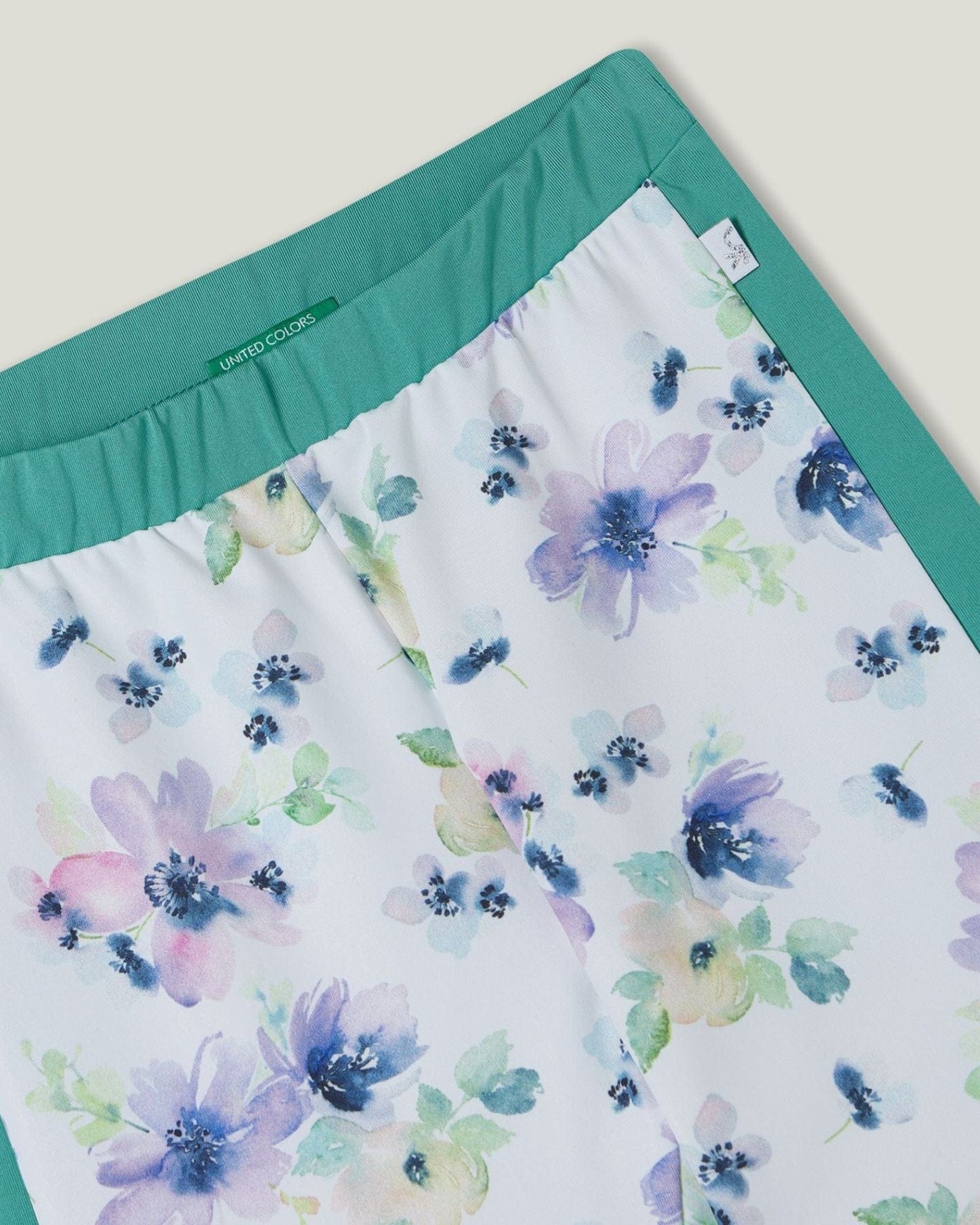 Leggings with floral print