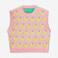 Vest with fruit pattern