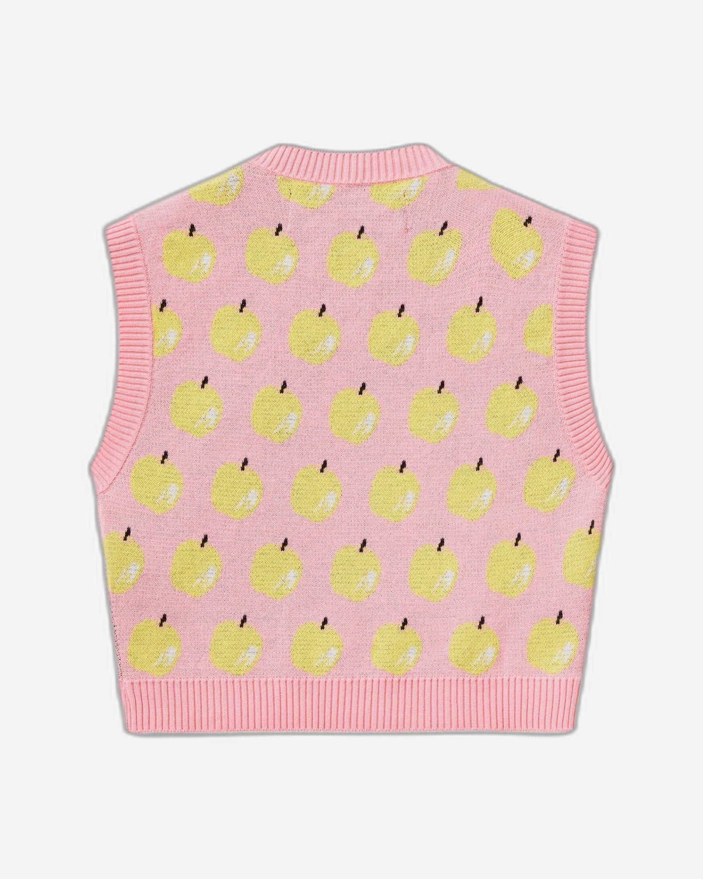 Vest with fruit pattern