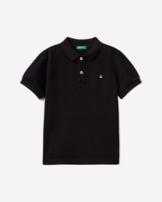 Slim fit polo in 100% organic cotton