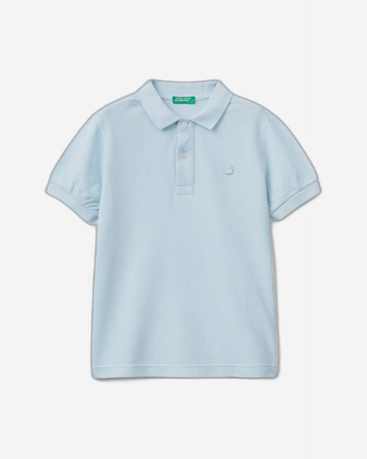 Slim fit polo in 100% organic cotton