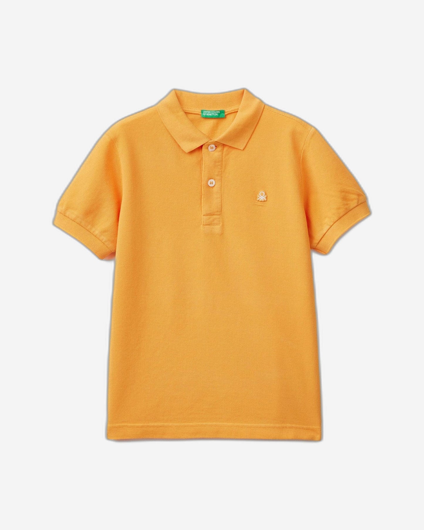 Slim fit polo in 100% organic cotton