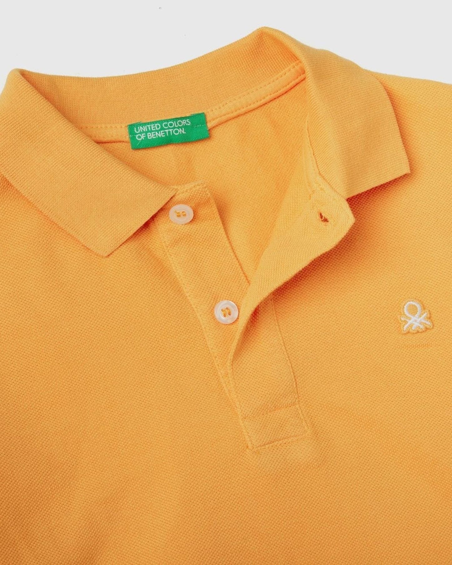 Slim fit polo in 100% organic cotton