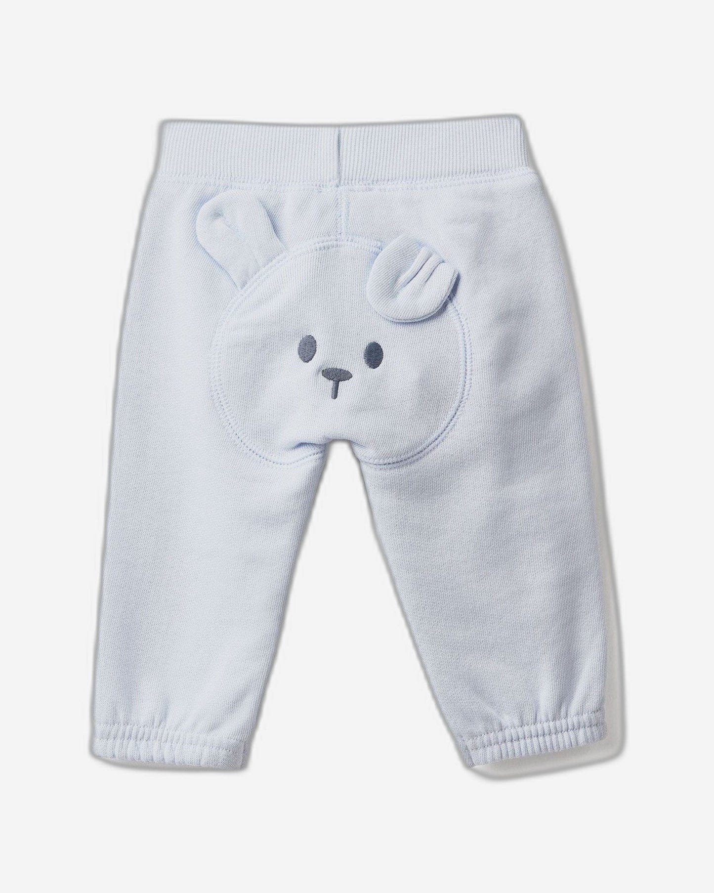 Soft sweatpants with embroidery